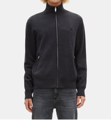 Cardigan double face à zip The Kooples