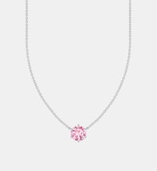 Chaîne avec pendentif à zircone rose Thomas Sabo