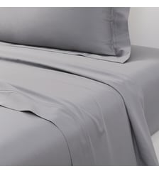 Drap plat en satin Yves Delorme