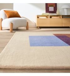 Tapis en laine, motif géométrique La Redoute Interieurs