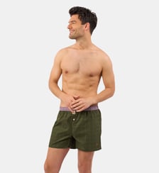 Caleçon City green en coton biologique Billybelt