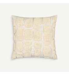 Housse de coussin en lin et coton AM.PM