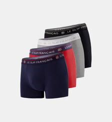 Lot de 4 boxers en coton Le Slip Francais