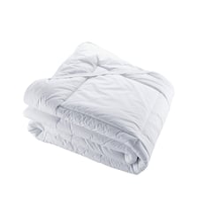 Surmatelas en percale de coton blanc, Sydney Yves Delorme