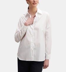 Chemise droite en coton biologique Bompard