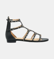 Spartiate madeline - cuir lisse Colisée Paris