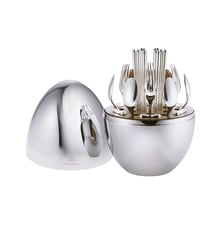 Ensemble pour 6 personnes (24 pièces) en métal argenté - MOOD ASIA Christofle