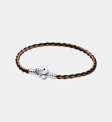 Bracelet en Cuir Tressé Pandora Moments Disney Le Roi Lion Pandora