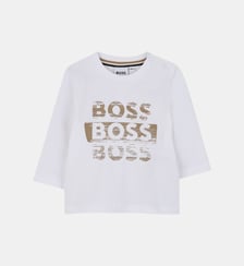 T-shirt à manches longues BOSS Kidswear