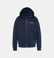 Sweatshirt à capuche zippé enfant Schott