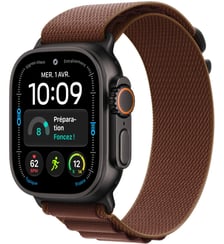 Montre connectée Ultra 4 49mm Tit Noir / Bord Alp L Cell Apple