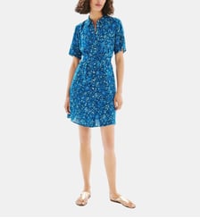 Robe romeo - Motif imprimé - Viscose lenzing ecovero - Coupe evasée Caroll
