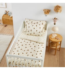 Housse de couette bébé 50% coton recyclé La Redoute Interieurs