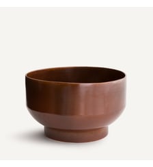 Cache pot en faïence, hauteur 23 cm AM.PM