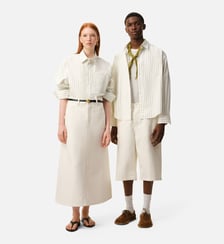 Chemise Boxy Manches Longues Ami De Coeur unisexe en Coton AMI Paris