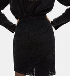 Jupe courte en dentelle The Kooples