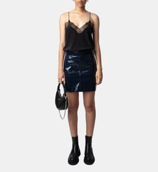 Jupe Jinette Vinyle Zadig&Voltaire