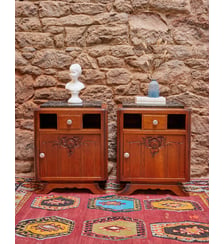 Paire de chevets Art déco Odile N°1261- Produit chiné Debongout