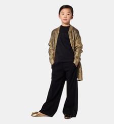 Pantalon large Lanvin Kids
