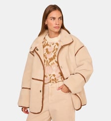 Veste À L'aspect Moutonné Camelia Maison 123