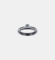 Bague Isabel en Argent avec oxyde de zirconium blanc Phebus