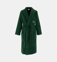 Peignoir de bain long en coton Lacoste Home
