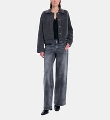 Gilet Moby Gris Moyen Chiné Zapa