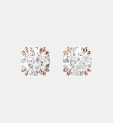 Clous d'oreilles Stilla, Métal rhodié Swarovski