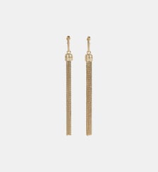 Boucles d'oreille Pampille en laiton Balmain