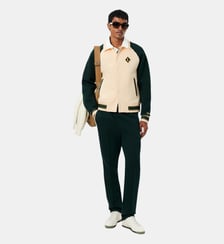 Veste varsity fabriquée en France badge Lacoste