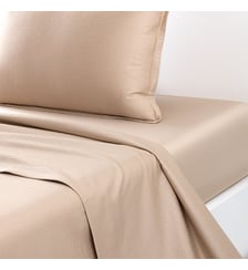 Drap plat en satin de coton Boss Home