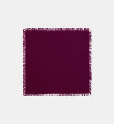 Foulard à fines franges en cachemire Bompard