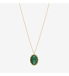 Collier doré onyx petit modele - dubarry Caroline Najman