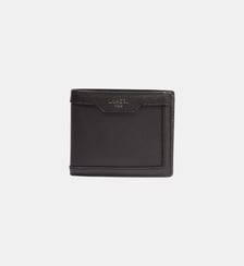 Portefeuille Charlie en cuir  Lancel