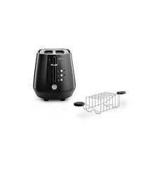 Grille-pain Eclettica Noire CTY2103.BK DeLonghi