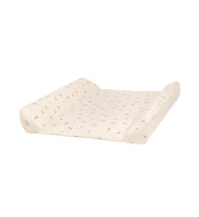 Matelas à langer imperméable & housse en nid d'abeille de coton Opera Nobodinoz