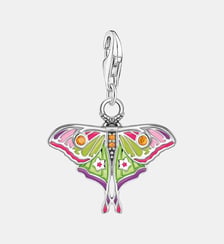 Pendentif pendentif papillon de nuit coloré Thomas Sabo