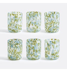 Lot de 6 verres à eau en verre moucheté La Redoute Interieurs