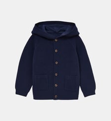 Gilet en coton biologique et laine Cyrillus