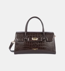 Sac à main effet crocodile Lancaster