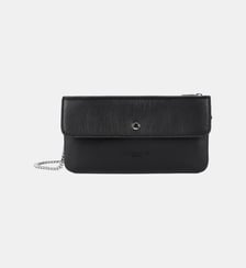 Double pochette Soft PM en cuir Lancaster
