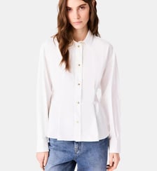 Chemise avec laçage dos Maje
