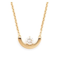 Pendentif Intrépide petit arc 0.25 carat Loyal.e Paris
