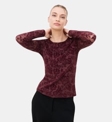 T-shirt tjosy - Motif floral Caroll