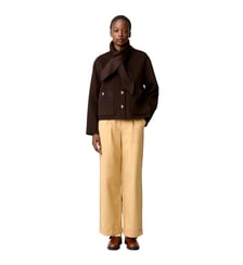 Manteau court laine mélangée Claudie Pierlot