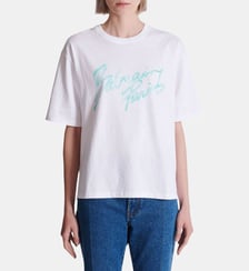 T-shirt décontracté avec imprimé Balmain Paris Brush Balmain