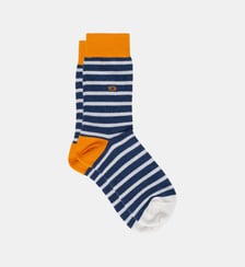 Chaussettes en coton peigné à rayures larges Billybelt