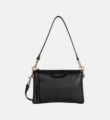 Sac pochette Dune 3 soufflets cuir grainé Lancaster