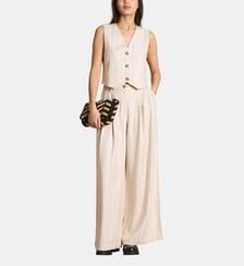 Pantalon large à rayures La Fée Maraboutée