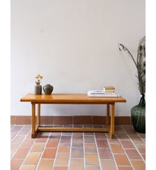 Table basse bois Léonie N°1114- Produit chiné Debongout